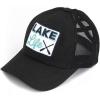 Criss Cross Patch Lake Life  Black
