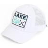 Criss Cross Patch Lake Life  White
