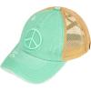 Distressed Peace Sign Mint