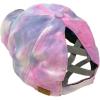 Distressed Tie Dye Baby Pink