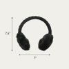 imageCC Kids Cable Knit And Faux Fur Sherpa EarmuffsCable Knit  Black