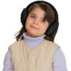 imageCC Kids Cable Knit And Faux Fur Sherpa EarmuffsCable Knit  Black