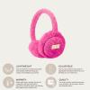 imageCC Kids Cable Knit And Faux Fur Sherpa EarmuffsCable Knit  Hot Pink