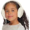 imageCC Kids Cable Knit And Faux Fur Sherpa EarmuffsCable Knit  Ivory