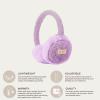 imageCC Kids Cable Knit And Faux Fur Sherpa EarmuffsCable Knit  Lavender