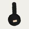 imageCC Kids Cable Knit And Faux Fur Sherpa EarmuffsSherpa  Black