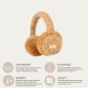 imageCC Kids Cable Knit And Faux Fur Sherpa EarmuffsSherpa  Camel