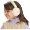 imageCC Kids Cable Knit And Faux Fur Sherpa EarmuffsSherpa  Ivory