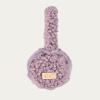 imageCC Kids Cable Knit And Faux Fur Sherpa EarmuffsSherpa  Violet