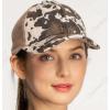 imageCC womens BaseballCow Print  Brown