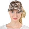 imageCC womens BaseballCriss Cross Mesh Leopard