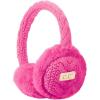 imageCC Kids Cable Knit And Faux Fur Sherpa EarmuffsCable Knit  Hot Pink