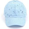 Cotton Eyelet  Light Blue