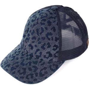 imageCC womens BaseballCheetah Print Denim