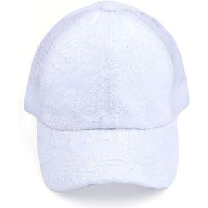 imageCC womens BaseballEmbroidered Stitch White