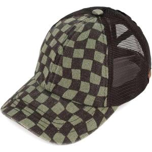 imageCC womens BaseballOlive Checkerboard