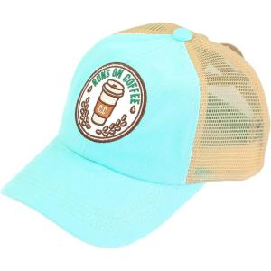 imageCC womens BaseballPatch Runs on Coffee Mint