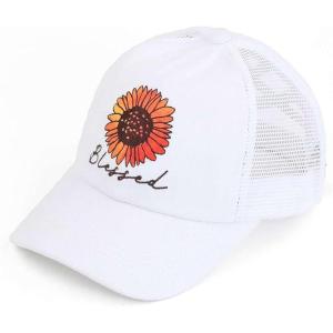imageCC womens BaseballSunflower Blessed  White