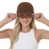 imageCC Sequin Baseball Cap Sparkly Glitter Hat for Women Adjustable Back Lightweight Fashion Glitter CapBrown