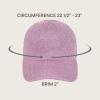 imageCC Sequin Baseball Cap Sparkly Glitter Hat for Women Adjustable Back Lightweight Fashion Glitter CapLavender