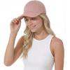 imageCC Sequin Baseball Cap Sparkly Glitter Hat for Women Adjustable Back Lightweight Fashion Glitter CapRose