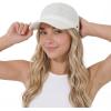 imageCC Sequin Baseball Cap Sparkly Glitter Hat for Women Adjustable Back Lightweight Fashion Glitter CapWhite