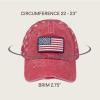 imageCC Womens CrissCross Ponytail Baseball Cap  Embroidered Cotton Front American Flag Mesh Back Adjustable VelcroFlagred