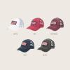 imageCC Womens CrissCross Ponytail Baseball Cap  Embroidered Cotton Front American Flag Mesh Back Adjustable VelcroFlagwhite