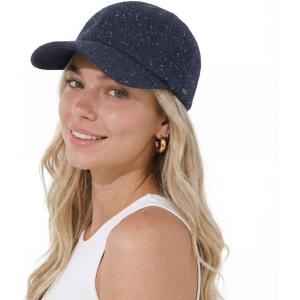 imageCC Sequin Baseball Cap Sparkly Glitter Hat for Women Adjustable Back Lightweight Fashion Glitter CapNavy